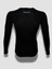 Cooldry Compression Ter Tutmayan Siyah Uzun Kol Tişört Mavi Logo 7