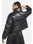 Sportswear Down Fill Therma Fit City Series Full Zip Kadın Bol Kesim Kaz Tüyü Spor Ceket Siyah 2