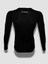 Cooldry Compression Ter Tutmayan Siyah Uzun Kol Tişört Beyaz Logo 3