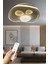 Venya Plafonyer Kumandalı LED Avize 2