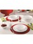 Diwali Temperli Tatlı Tabağı 19 cm 6lı 3