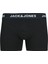 Jack Jones Erkek 6 Lı Siyah Pamuklu Boxer 12286183 4