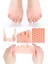 5 Delikli Unisex Ayak Konfor Silikonu, Metatarsal Destek, Yürüyüş ve Koşu Pedi 5