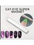 Kalp Şekli Veren Ataş Süper Güçlü Cat Eye / Kedi Gözü Kalıcı Oje Mıknatısı 2