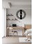 Dekoratif Siyah Metal Duvar Saati 45X45CM [1250-45x45] 5