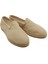 Bej Koton Kumaş Barefoot Slipper 1
