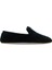Siyah Keten Kumaş Barefoot Slipper 2