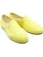 Sarı Koton Kumaş Barefoot Slipper 1