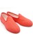 Mercan Rengi Koton Kumaş Barefoot Slipper 1