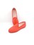 Mercan Rengi Koton Kumaş Barefoot Slipper 4