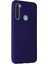 Xiaomi Redmi Note 8 Kılıf Nano Içi Kadife Silikon - Mor Inslm 2