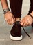 Premium Kalite Hakiki Deri Erkek Sneaker, Günlük Rahat Ayakkabı, Ultra Konfor Taban 5