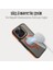 iPhone Magsafe ile Uyumlu Askeri Sınıfta Koruma Sararma Önleyici Çizilmeye Dirençli Sırt Manyetik Telefon Kılıfı (Turuncu, iPhone 16 Pro Max) 2