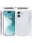 iPhone 16 ile Uyumlu Air Hybrid Darbe Emici Tpu ve Pc Kılıf, Crystal Clear 2