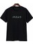 Anneler Gününe Özel Tasarım Mom Çiçek Baskılı T-Shirt - Siyah 1