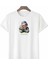 Anneler Gününe Özel Tasarım Canım Annem Baskılı T-Shirt - Beyaz 1