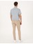 Erkek Bej Slim Fit Kanvas Pantolon 50308068-VR011 4