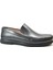 TP.109 Hakiki Rok Deri Siyah Anatomik Loafer Erkek Ayakkabı 1