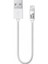 Nt-26 Plastik 20 cm Lightning Şarj ve Data Kablosu (Beyaz) 1