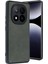 Xiaomi Redmi Note 14 Pro 5g Kılıf Aras Deri Kapak - Koyu Yeşil Inslm 1