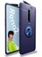 Oppo Reno 2z Kılıf Yüzüklü Standlı Renkli Kırılmaz Esnek Silikon Ravel Silikon Kapak 1