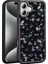 Apple iPhone 16 Plus Uyumlu Kılıf Taşlı ve Simli Tasarım Azra Kapak 1