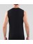 Tender Cotton Sıfır Yaka Sıfır Kol Siyah Atlet 9234 2