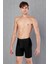 Erkek Pamuklu Uzun Paça Siyah Boxer 1792 1