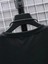 Baskılı Oversize Bisiklet Yaka T-Shirt - Siyah 4