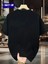 Baskılı Oversize Bisiklet Yaka T-Shirt - Siyah 2