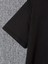 Baskılı Oversize Bisiklet Yaka T-Shirt - Siyah 3