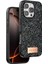 Onegif Iphone 16 Pro Max Bright Simli Kapak - Siyah Inslm 1