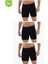 Erkek Boxer 3'lü Paket Tender Cotton 9683 Siyah 1