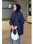 Bağlama Detaylı Tunik Lacivert 2