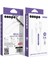 Iphone Uyumlu Lightning To USB Mini Kablo 3.4A Hızlı Şarj ve Data Kablosu 30CM - Q3 1