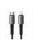 CA-2851 36W Pd Typec Iphone Hızlı Şarj Data Kablo 1.8m-Siyah 1