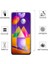 Conners Galaxy M31S Anti-Scratch-Temperli Cam Ekran Koruyucu 2 Adet +Crystal Şeffaf Silikon 3