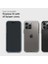 iPhone 14 Pro Cam Ekran Koruyucu Tam Kaplayan Glas.tr Slim Full Cover Black - AGL05221 3
