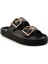 Siyah Leather Kadın Terlik K04553030028 2