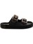 Siyah Leather Kadın Terlik K04553030028 1