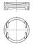 Pıston Segman 0.50MM 85.50MM Bmw M44 B19 E36 318 Tı-Is 1.9ı 95 98 1