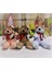 Pelüş Vecihi Kırmızı Güllü Ayı Melito Toys 1