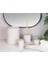 Krem Akrilik Banyo Seti 5 Parça 1