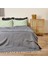 Soft Wicker Çift Kişilik Yatak Örtüsü - Indigo - 200X230 cm 1