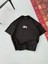 Erkek Baskılı Oversize T-Shirt - Siyah 1
