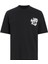 Erkek Baskılı Oversize T-Shirt - Siyah 3