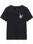 Erkek Baskılı Oversize T-Shirt - Siyah 3