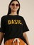 Baskılı T-Shirt - Siyah 1