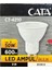 (8 adet) Cata 9W (50W) Sarı Işık (3000K) Dim Edilebilir GU10 DUYLU LED Spot Ampul 2