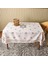 Soft St Tropez Masa Örtüsü - Bej - 150X150 cm 2